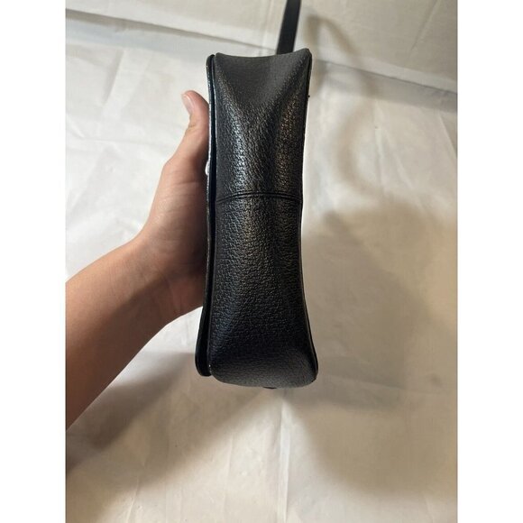 Kenneth Cole Leather Shoulder Bag black - Picture 6 of 14